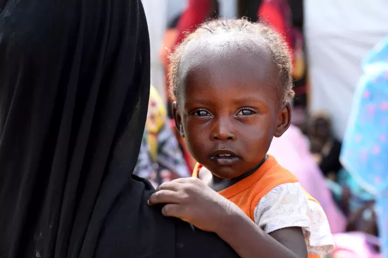 Children victims of war in Sudan