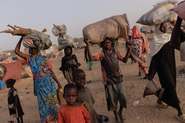 Displacement in El Fasher