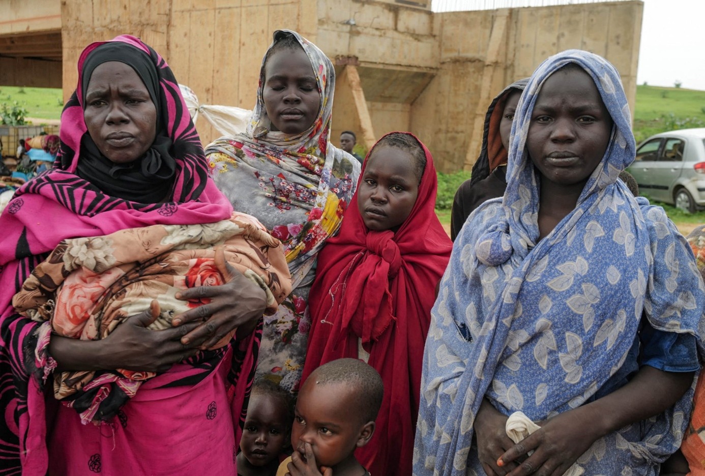 Women affected by conflict in Sudan