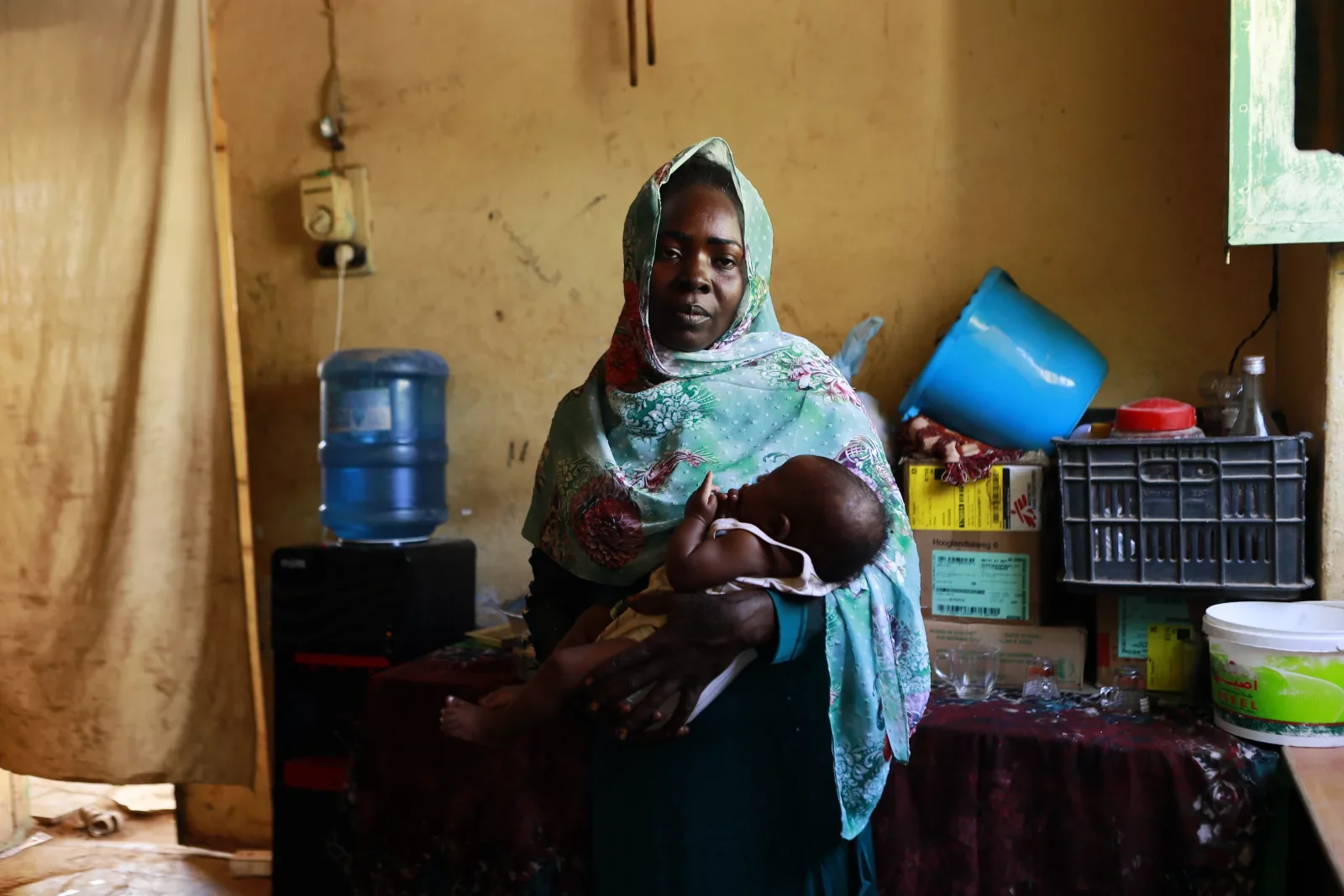 Women and children affected by Sudan conflict
